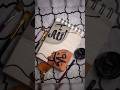 Aesthetic calligraphy painting ||arts painting tutorial||...#arts#..#shorts#..#viral#..#painting#..