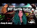 HOW I SET UP MY TURTLE TUBS! + UPDATE ON MY 5 RARE EXPENSIVE TURTLES