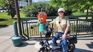 Pigeon Forge Scooter Ride - The Walden Hotel to The Island, The Old Mill - Riverwalk Greenway Trail