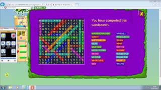 binweevils - wordsearch w is for 2012