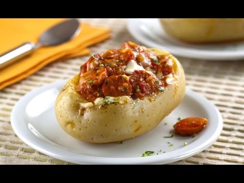 Como fazer Batata Recheada facil