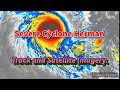 Severe Cyclone Herman Satellite Imagery.