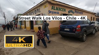 🇨🇱 Street Walk Los Vilos - Chile - 4K