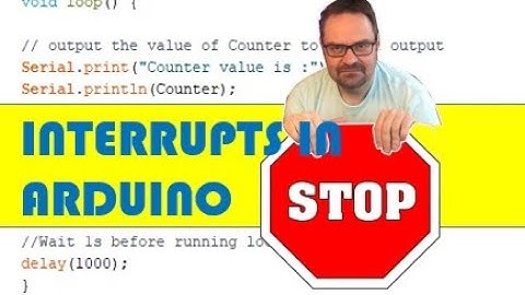 How to use interrupts in Arduino projects.