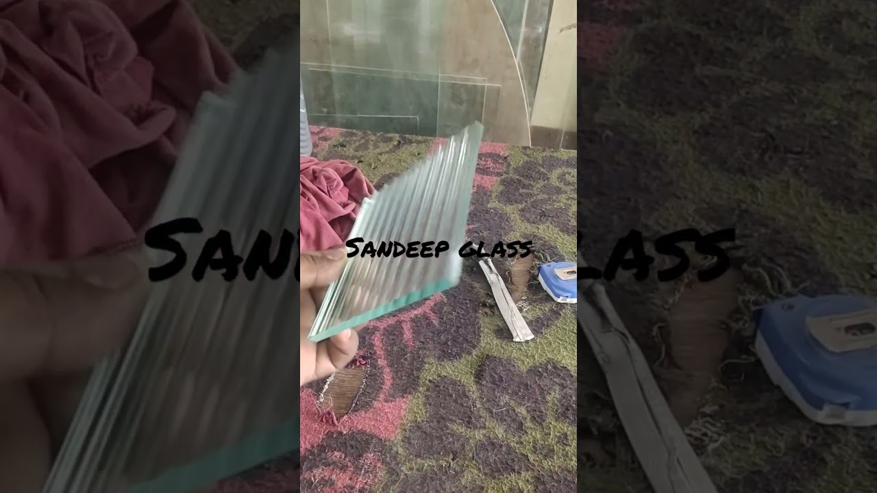 5.mm and 8.mm flute glass for design YouTube