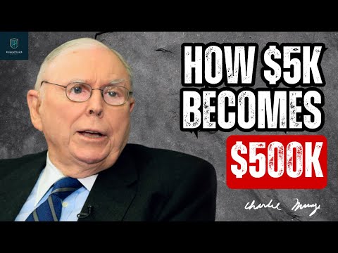 Charlie Munger: How $5,000 Saved Today Can GROW to $500K by Age 50