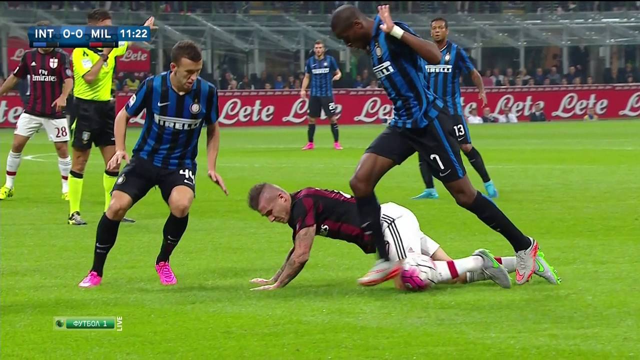 Stagione 2015/2016 - Inter vs. Milan (1:0) - YouTube