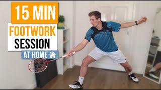 15 Min Basic Footwork Session At Home | Beginner Friendly