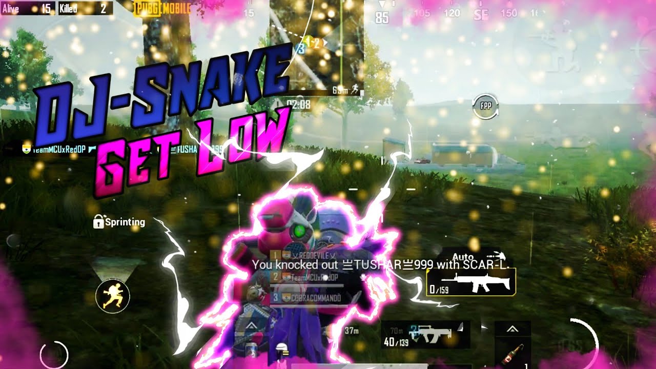 Dj-Snake Get Low || HDR-ULTRA (4K) || PUBG MONTAGE