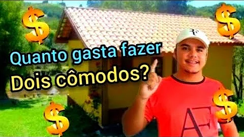 Quanto vou gastar para construir dois cômodos?