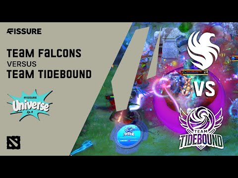 CRAZY MATCH! Team Falcons vs Team Tidebound - Highlights | FISSURE Universe Ep.4: Group Stage