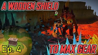 ANOTHER PET! Green Log At Moons & Royal Titans! SPOONEN!! | A Wooden Shield To Max Gear #4 | Osrs
