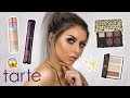 TESTING TARTE MAKEUP / FIRST IMPRESSIONS GRWM -