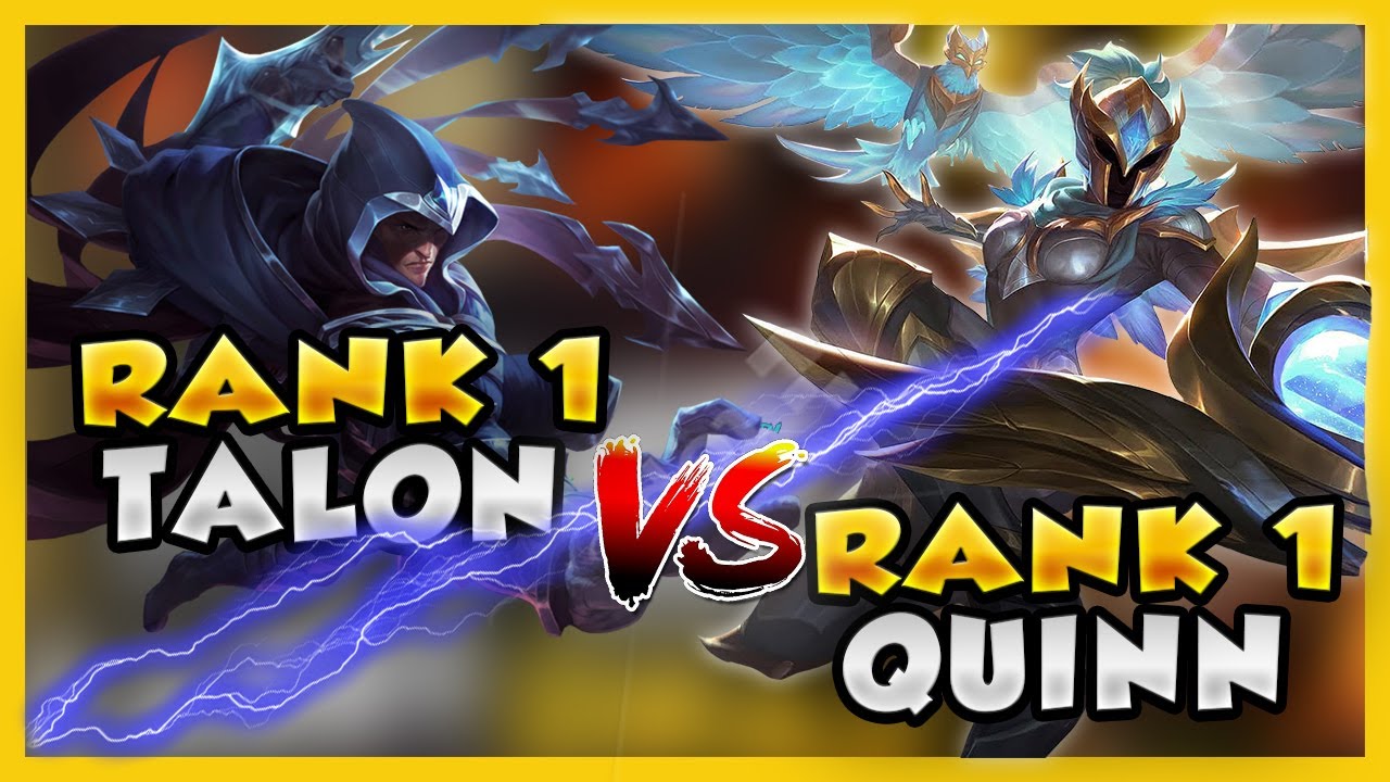 RANK 1 QUINN VS. #1 TALON WORLD YAMIKAZE (FT. IKEEPITTACO) - League of Legends