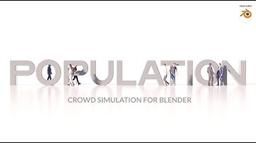Population addon - Tutorial Blender