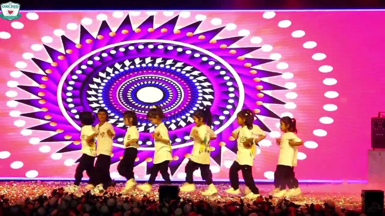 🔥 Hip Hop Dance Performance by Little Kids 🔥|| Annual function 2025-26 || 