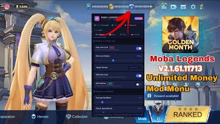 Moba Legends mod apk with unlimited money hack and mod menu for free 100% Working  screenshot 4