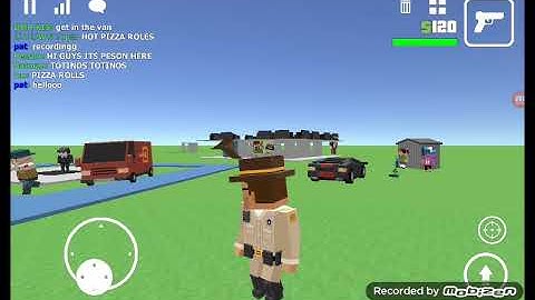 Playing cubic sandbox with friends XD😊☺😁😀