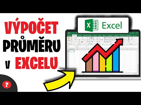 Jak VYPOČÍTAT PRŮMĚR v EXCELU | Návod | Základy Excelu | Počítač / Excel