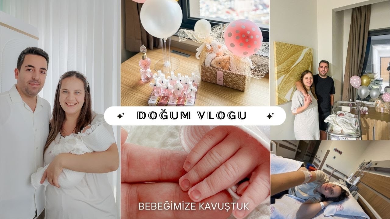 DOĞUM VLOG 🤍 | Hastanede İlk Gün, Bebeğimize Kavuştuk!