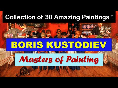 वीडियो: बोरिस कस्टोडीव: जीवनी, प्रसिद्ध पेंटिंग