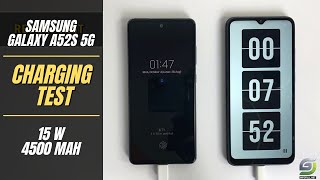 Samsung Galaxy A52s 5G Battery Charging test 0% to 100% | 15W fast charger 4500mAh