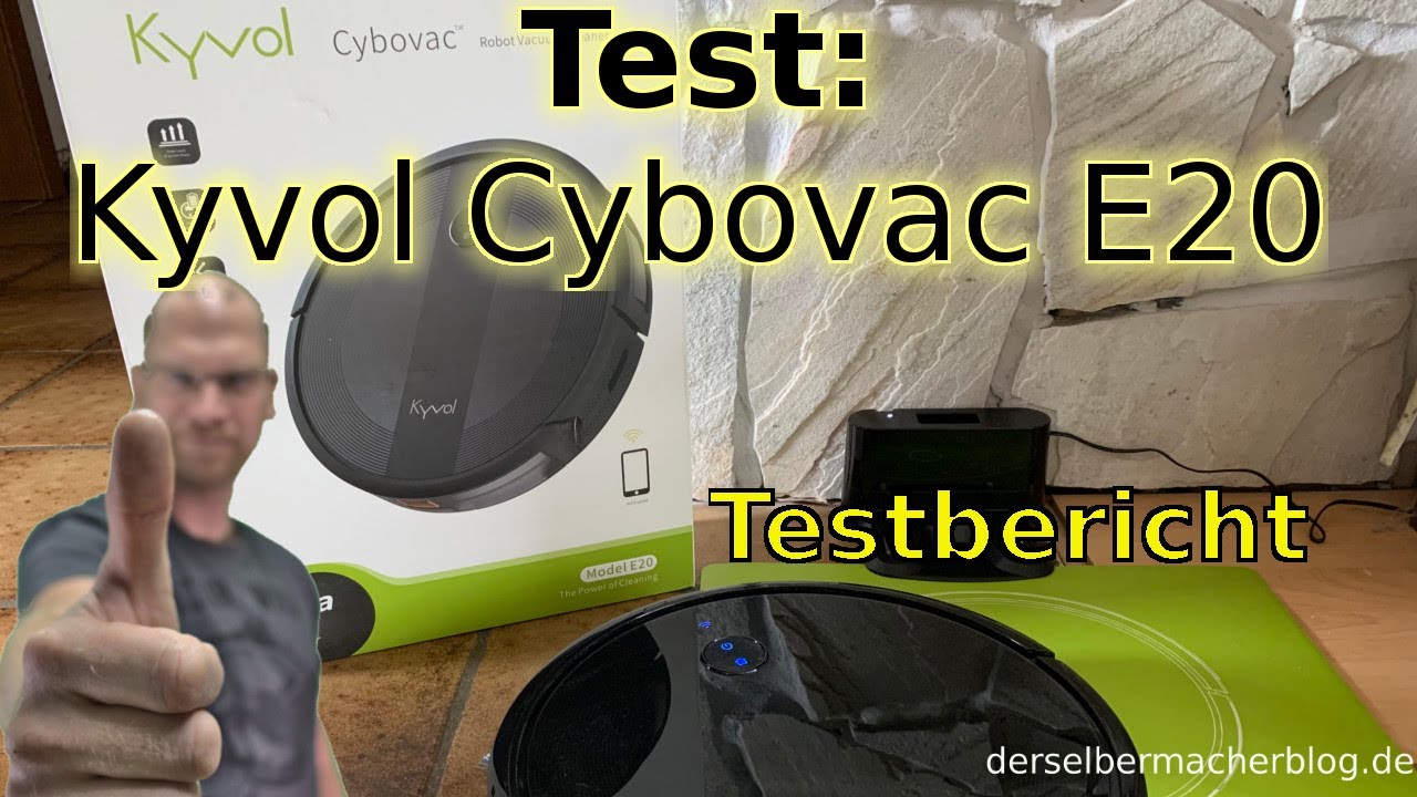 Test: Saugroboter Kyvol Cybovac E20 / E30 / E31 (Testbericht, Review, Unboxing, Erfahrungsbericht)
