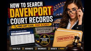 How to search Davenport court records