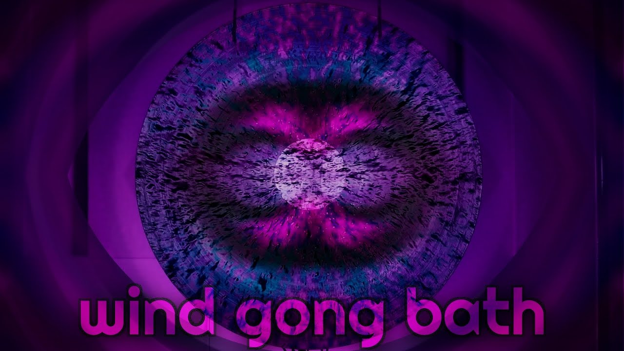 3Hour Wind Gong Sound Bath Meditation (No Talking) Sound Healing and