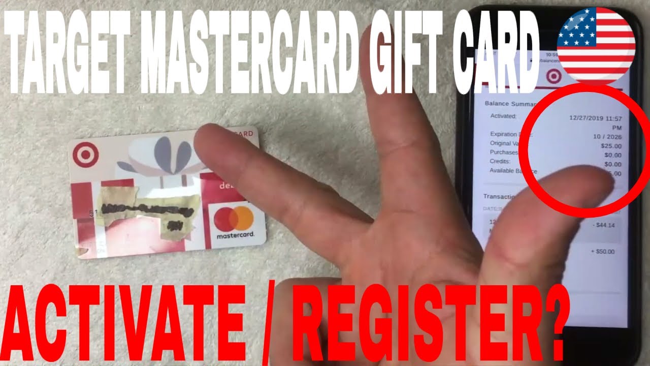 how-to-activate-and-register-target-mastercard-gift-card-youtube