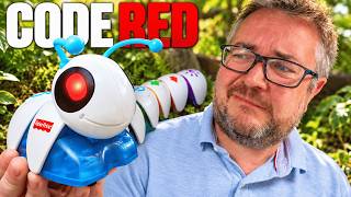 This Fisher-Price Code-a-Pillar Powers Up… But Won’t Move