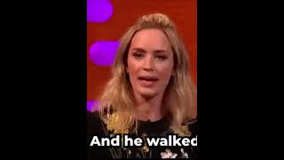 John Krasinski Cannot Stop Wearing His Baseball  Cap  funny comedy emmys actress emilyblunt