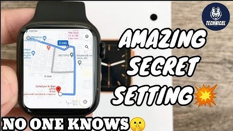 I Found A Cool Secret Setting For W26 & W26+ Smart watch💥 |This Setting Can Change Your Whole Watch😱