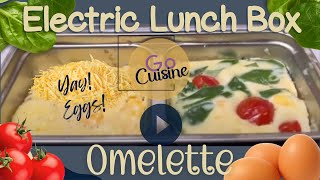 Electric Lunchbox Omelette - Cooking for 2 meals: Breakfast & Lunch my Itaki Bento