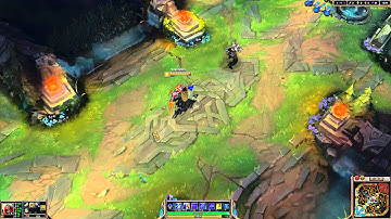 League of Legends - bug with the quick cast indicator on Zed