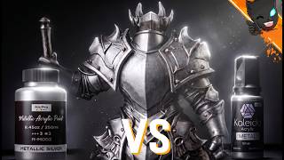 Testing NicPro VS Kaleido Silver: Which METALLIC PAINT is Best?