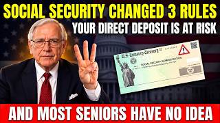 Social Security Just Changed 3 Direct Deposit Rules — Do This Before Your Check Disappears Update