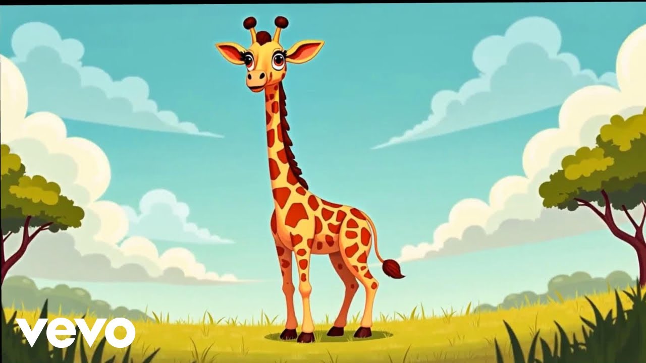 Ultimate Kids Songs and Nursery Rhymes - Giraffe’s Tall Tale (Official Music Video) (Lyric Video)