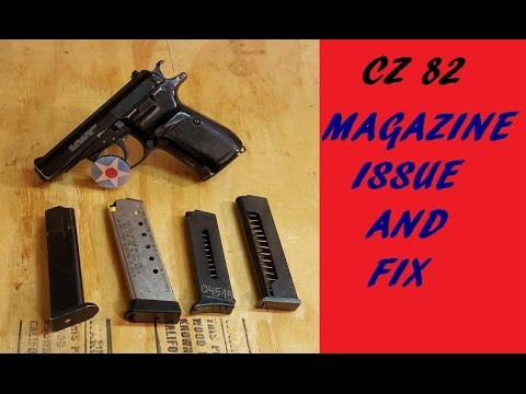 CZ 82 MAGIZINE ISSUE AND FIX
