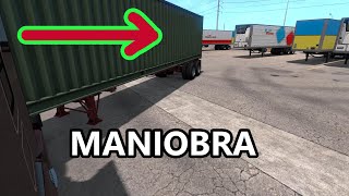 maniobra de lado visible  REVERSIAR camion  como estacionar un trailer consejos para estacionarse