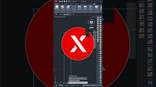 TX command to quickly Trim All Intersections in AutoCAD #shorts