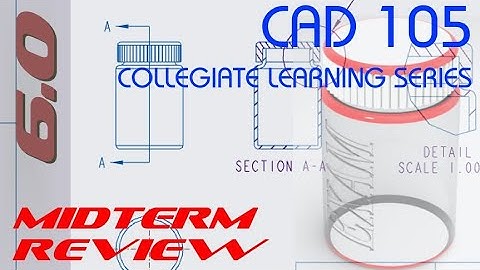 Creo Parametric 6.0 - Basics MIDTERM REVIEW
