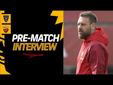 🎙️ INTERVISTA | DANIELE DE ROSSI IN VISTA DI LECCE-ROMA 🐺