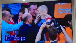 Olympiakos-Real 92-85 Ο ΘΡΥΛΟΣ ΒΑΣΙΛΙΑΣ ΤΗΣ ΕΥΡΩΠΗΣ.#basketball #EUROLIGA#FINAL 4# OSFP#REAL