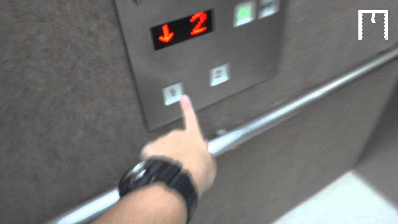 Hitachi Elevator at Narita International Airport 1, Japan Immigration