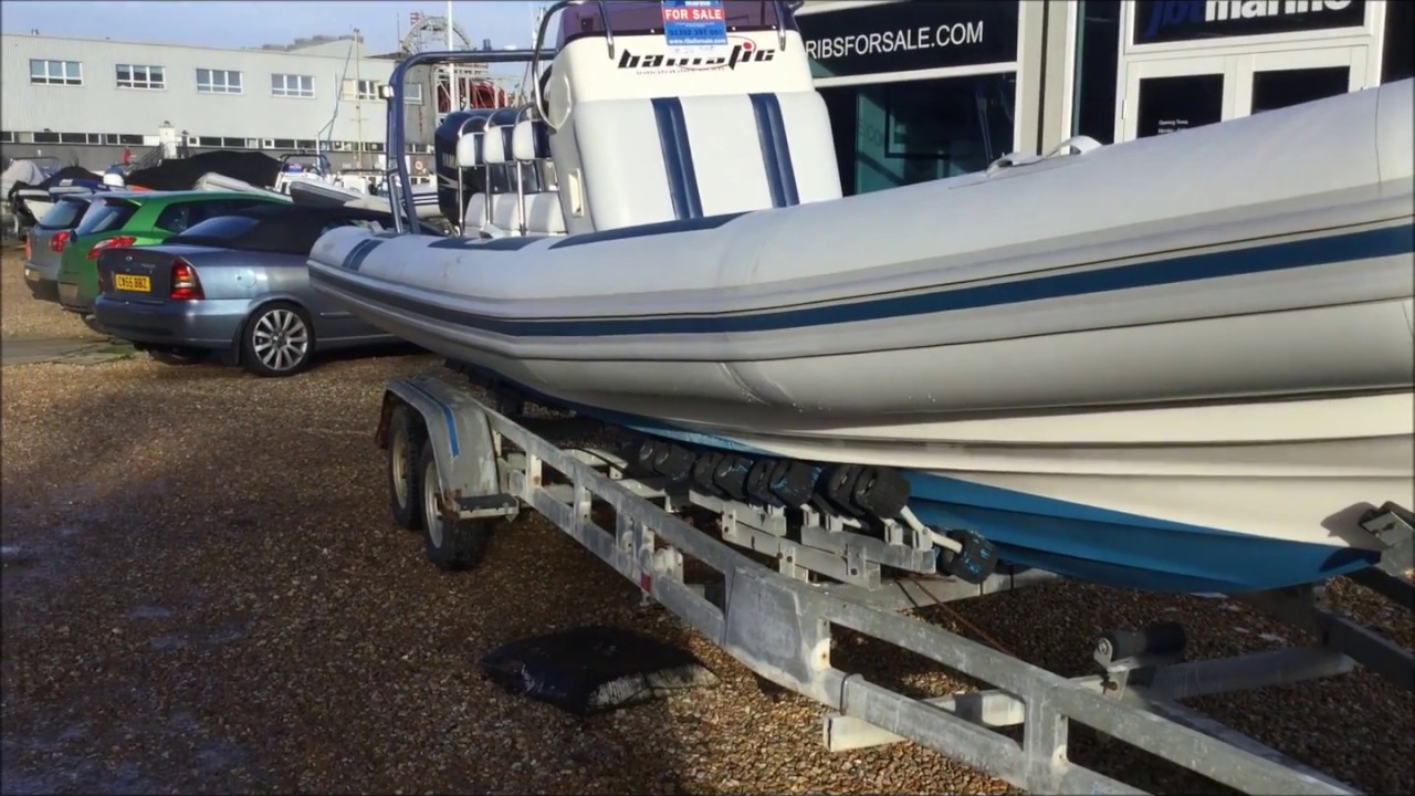 JBT Marine RIB Specialists present this Ballistic 7.8M RIB with Yamaha