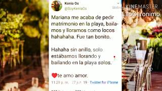 #LaKenini #KeniaOs #TeamOs
 LE PROPONEN MATRIMONIO A KENIA OS