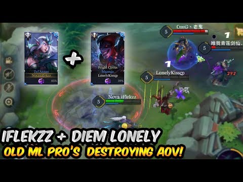PLAYING WITH OLD MOBILE LEGENDS PRO ON AOV | TEL ANNAS GAMEPLAY | Arena of Valor @iFlekzz