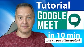 Google Meet  pas cu pas pentru incepatori  Tutorial Meet [Ghid Complet]