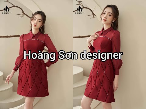 Dạy cắt may cơ bản:hướng dẫn cách cắt đầm cổ đức ngược theo mẫu|Hoàng Sơn designer